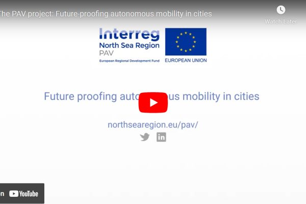 PAV project - Future proofing autonomous mobility in cities