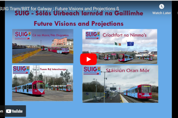 SUIG tram/BRT for Galway - future visions and projections