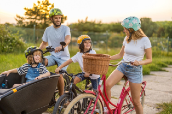 Get involved cargo bike family